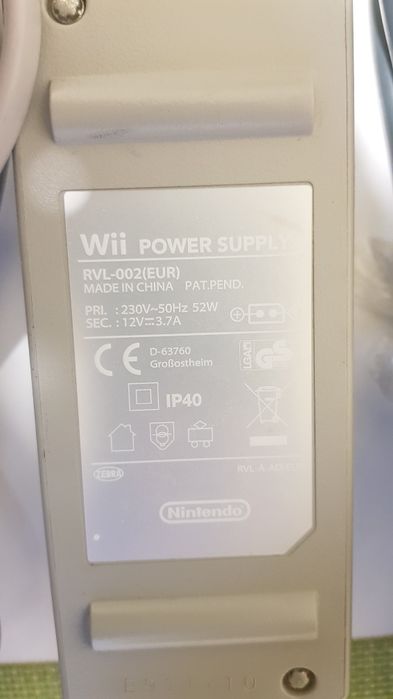 Alimentator  Nintendo Wii, console, gaming, incarcator