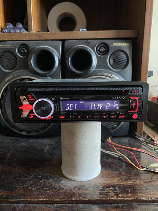 SONY MEX-N4000BT - МОЩЕН 4X55W - ДВА ЦВЯТА- Bluetooth, USB, CD  mp3 плеър за кола сд авто радио