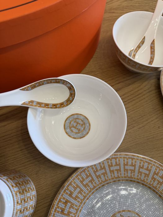 Hermes Mosaique au 24 сет комплект за хранене за двама