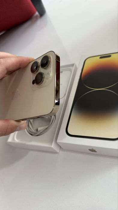 iPhone 14 Pro 256 GB 5G,Gold Auriu  ,Liber De Retea,16 Pro,17 Pro