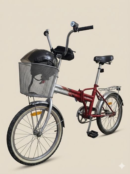 Складной велосипед FORWARD City Bike + Аксессуары