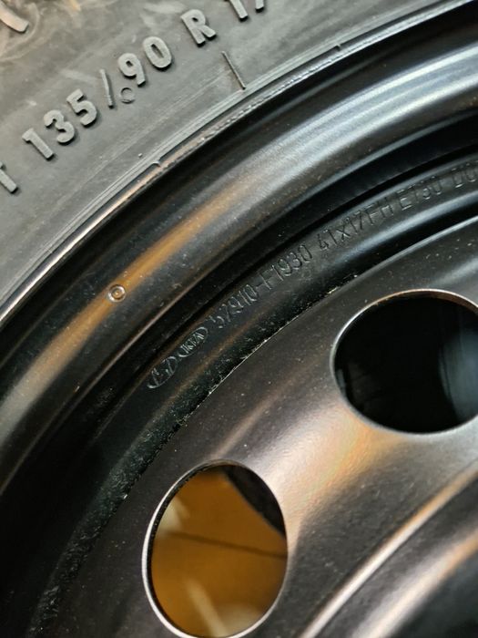 Roată de rezerva Hyundai Kia Suv R17 slim Dot 2018