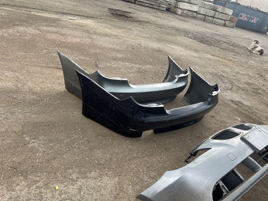 Передний задний бампер на бмв е60 оригинал