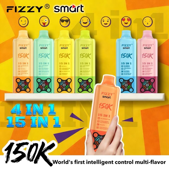Vape 150,000 15 in 1 Special Schimbare arome din buton! Model nou!