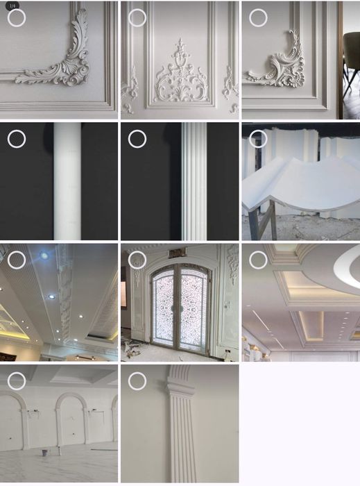 Лепка, лепнина ,ганч,фасад