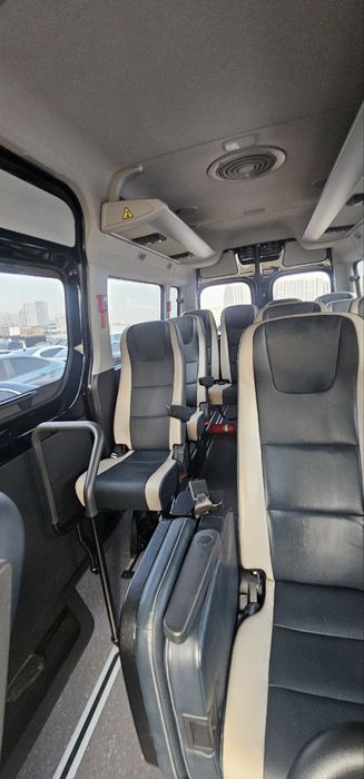 Идеальный транспорт для групповых поездок по Узбекистан Hyundai Solati