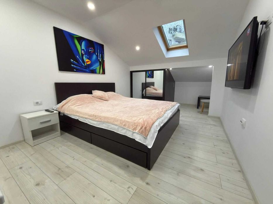 Studio de lux in bloc nou privat cu curte proprie in zona stadionului