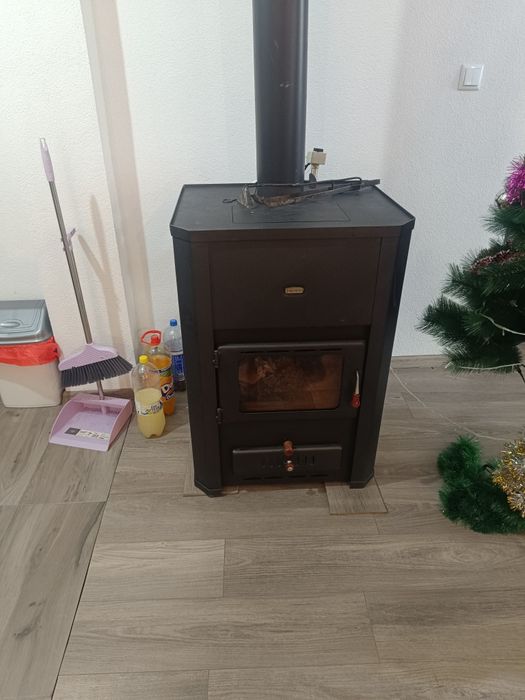 Печка прити с водна риза