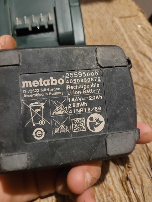 Батерия и зарядно metabo 14 v.