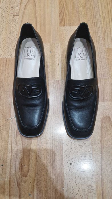 Туфли кожаные женские