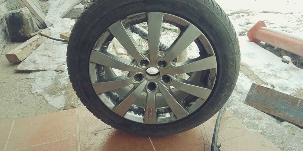 Колеса титановые на мерс