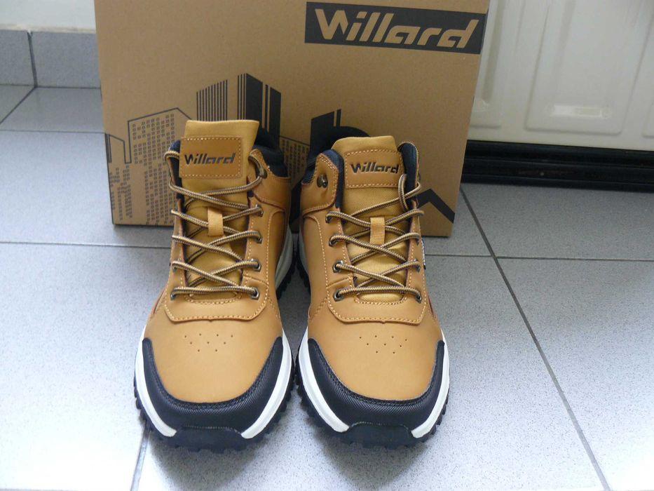Ghete Barbati WILLARD Noi,Originali In Cutie,Culoare Maro,Marime 44
