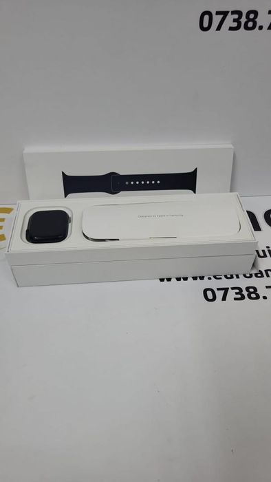 Apple Watch 9, GPS, Carcasa Midnight Aluminium 45mm -N-