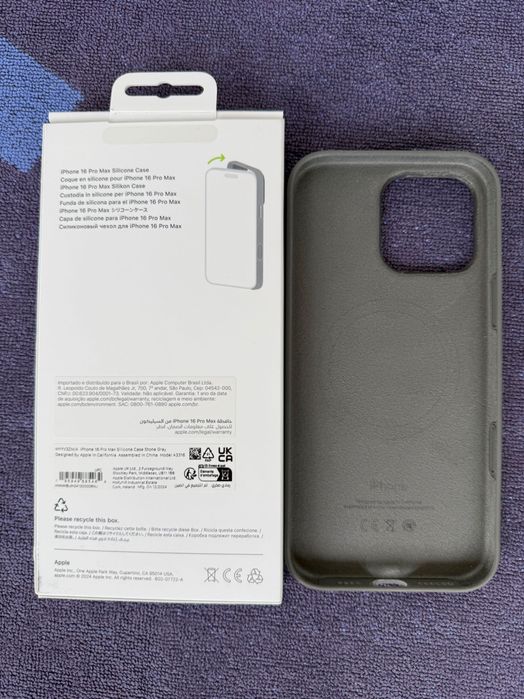 Husǎ de protecție Apple Silicon Case cu MagSafe,pentru IPhone 16 ProMax