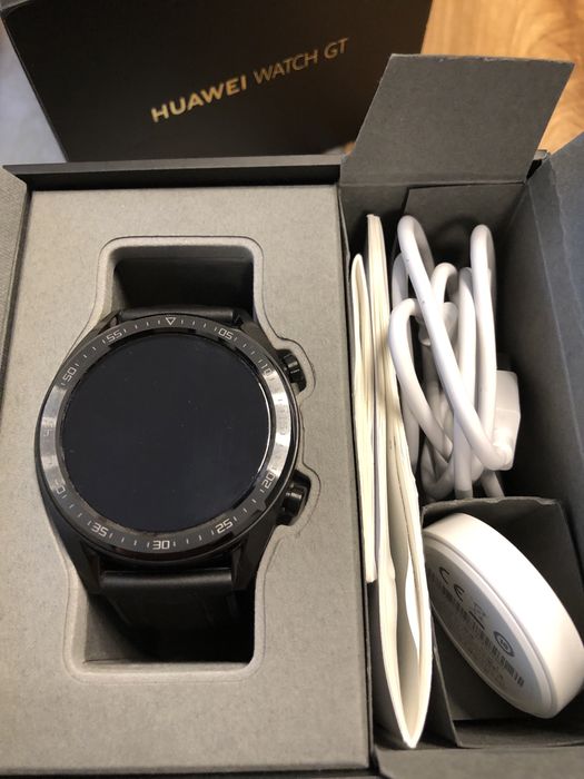 Смарт часовник Huawei watch GT, FTN-B19, BLUETOOTH, ЧЕРЕН