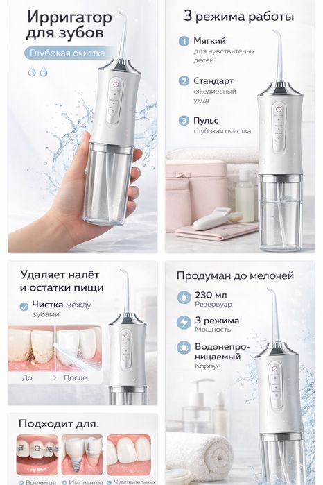Ирригатор  для зубов….