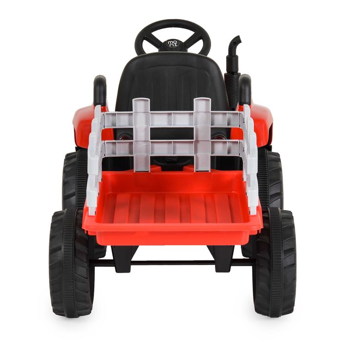 ТОП ЦЕНА!НОВО!Акумулаторен трактор с ремарке Dallas RED с 12V батерия