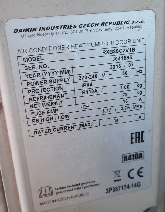 Kлиматик 12 Daikin