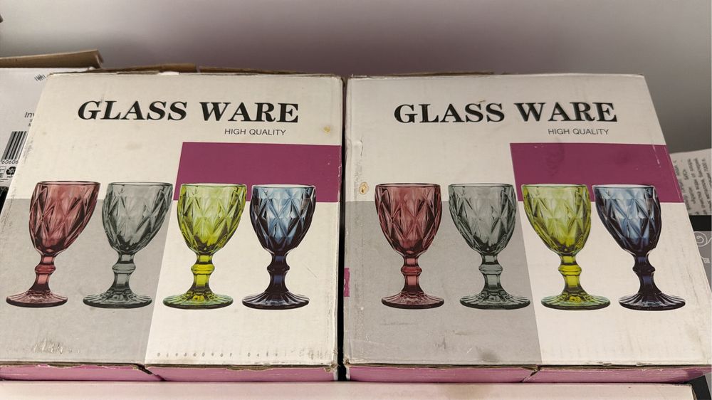 Лимонадница с фужерами 2 уп.