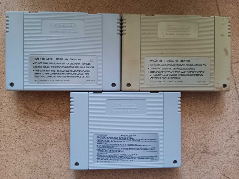 Joc super Nintendo, SNES, lot jocuri otiginale de colectie pentru consola veche