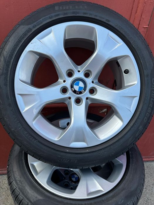 Roți ,jante originale BMW + anvelope Pirelli M+S,R17