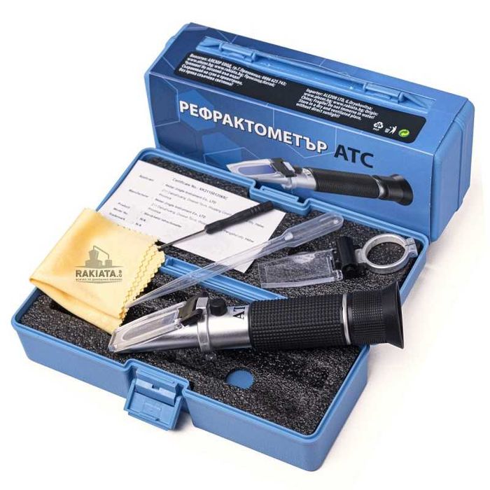 Регулатор обороти със запазване на мощ. до 400W +Рефрактометър за мед