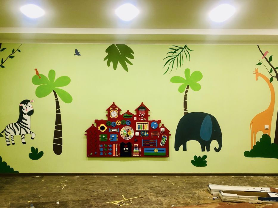 Devorlarga Rasm chizamiz