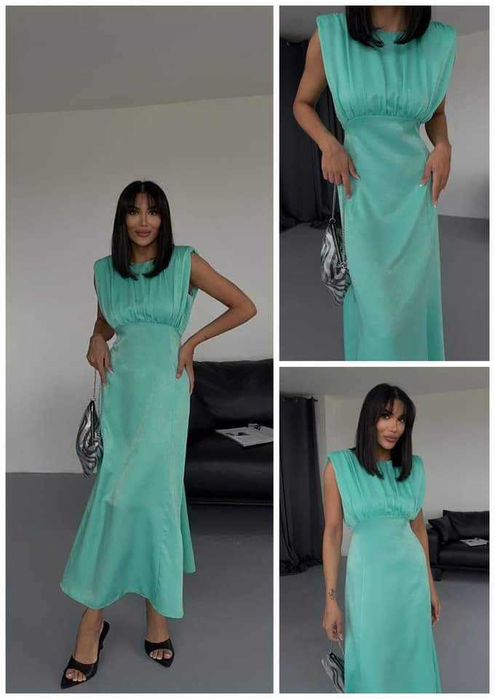 Страхотна дълга дамска рокля