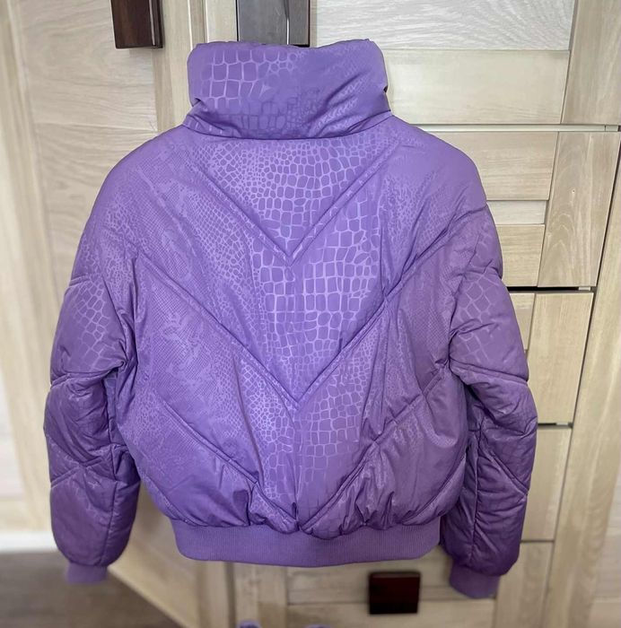 Лилаво зимно яке
