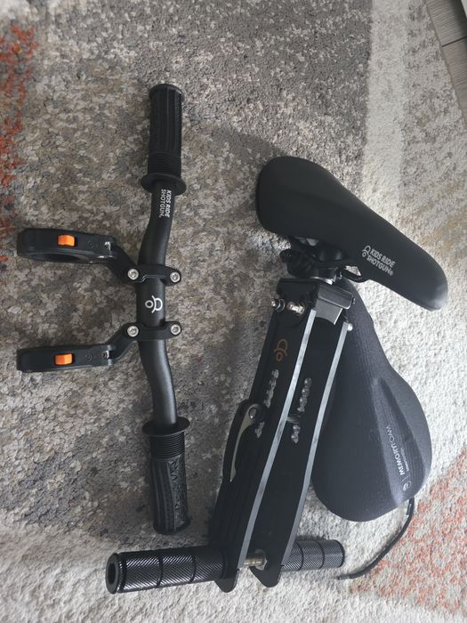 Suport copil pentru bicicletă Kids Ride Shotgun + ghidon – scaun față