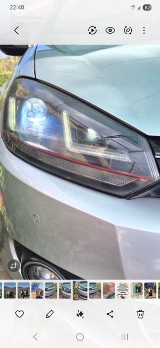 Лед фарове Осрам голф 6 2010г