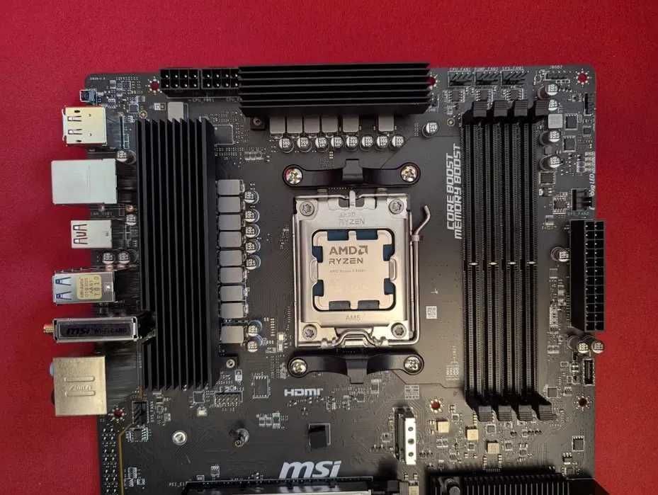 Ryzen 5 7600 + ново дънo MSI B650 GAMING + 16GB DDR5 RAM / опция 32GB