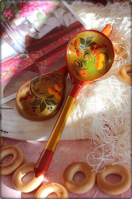 Матрьошки, руски лъжици