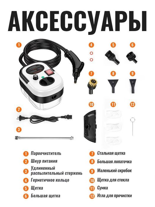 Паровой очиститель . Пароочиститель