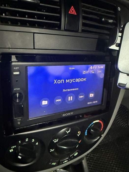 Обменяю sony на alpine