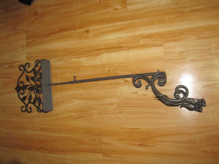 Stand pentru partituri din fier forjat Antik Brown facut manual-ieftin