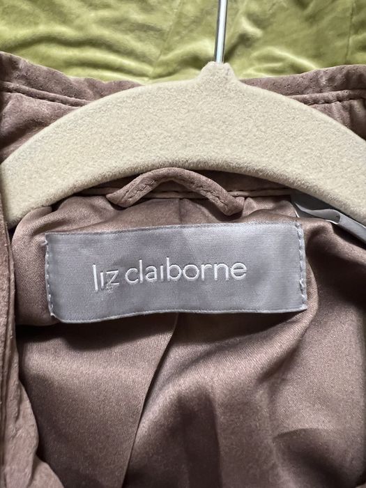 Geaca dama Liz Claiborne piele intoarsa