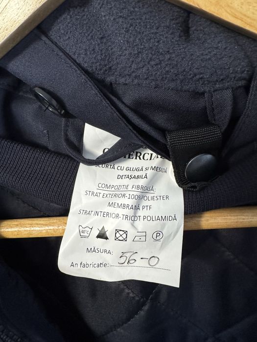 56-0 Scurta cu gluga si mesada detasabila ANP Politia Penitenciara