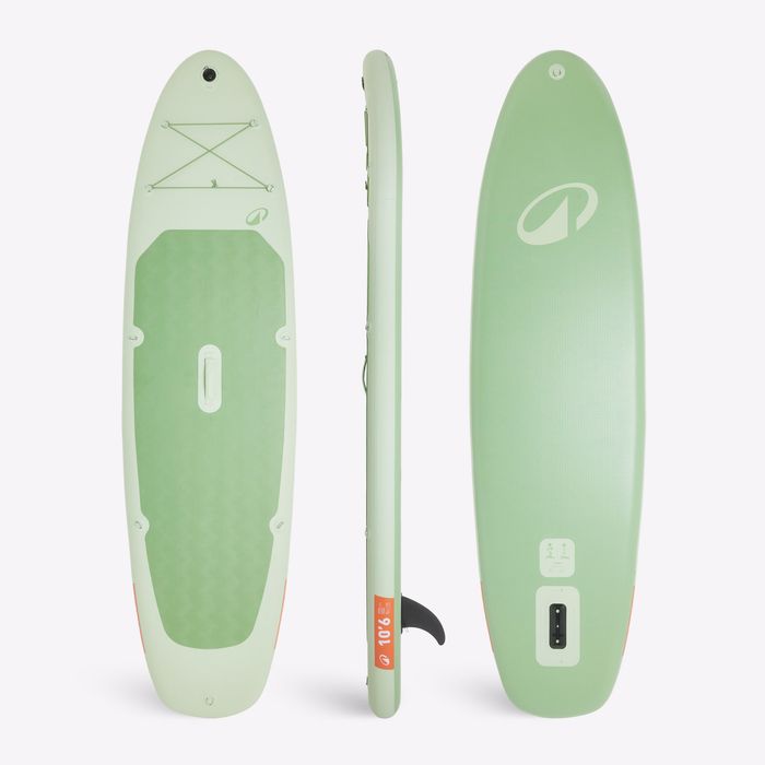 Set Stand up paddle convertibil 100 Verde - produs resigilat Decathlon