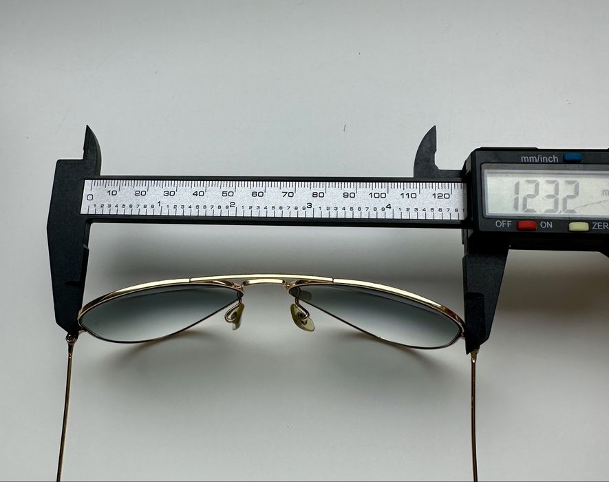 Ray Ban RB3025 aviator 55мм/светло син градиент/Made in Italy