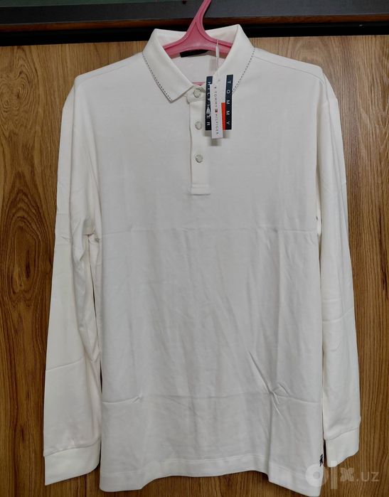 Оригинальный лонгслив поло Tommy Hilfiger