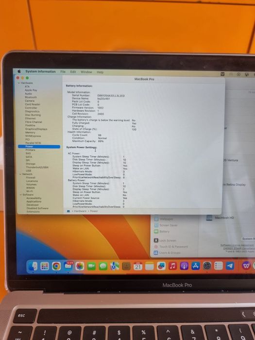 Macbook M1 Pro 13 inch fullbox