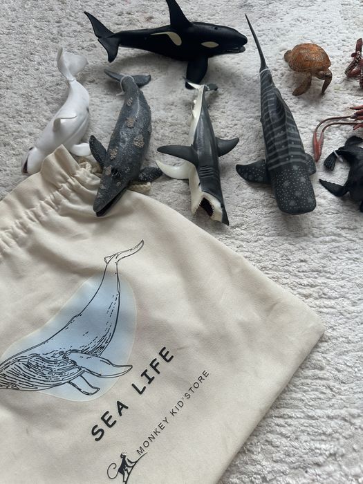 Фигурки морских животных набор