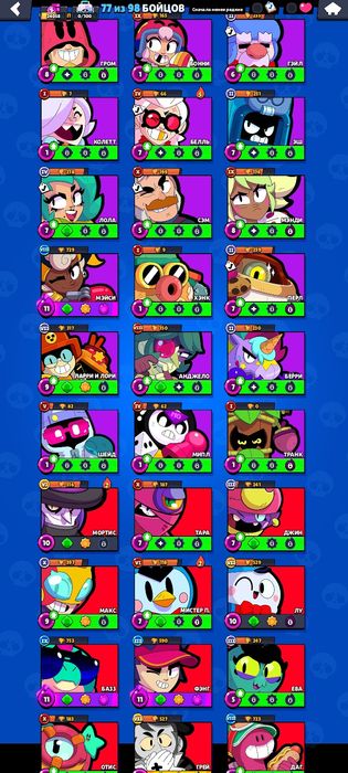 Продам аккаунт бравл старс