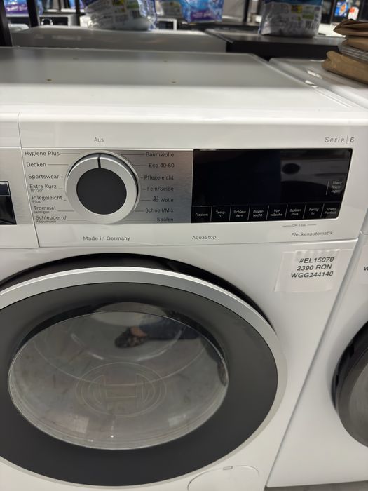 Mașină de spălat rufe 9kg Bosch WGG244140 – Serie 6