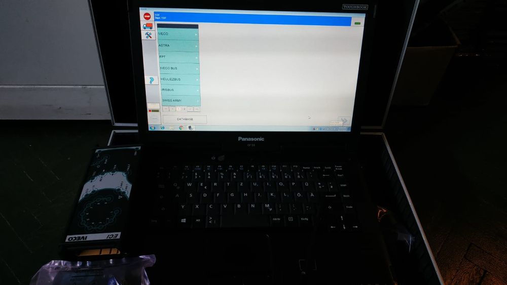 Tester Camioane Iveco ECI Original - Bluetooth, laptop inclus