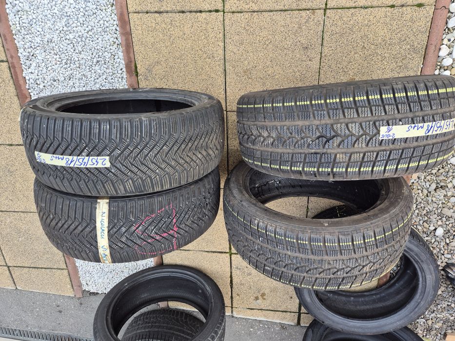 Vând cauciucuri 245/45/18 M+S 2și2 imp Germania