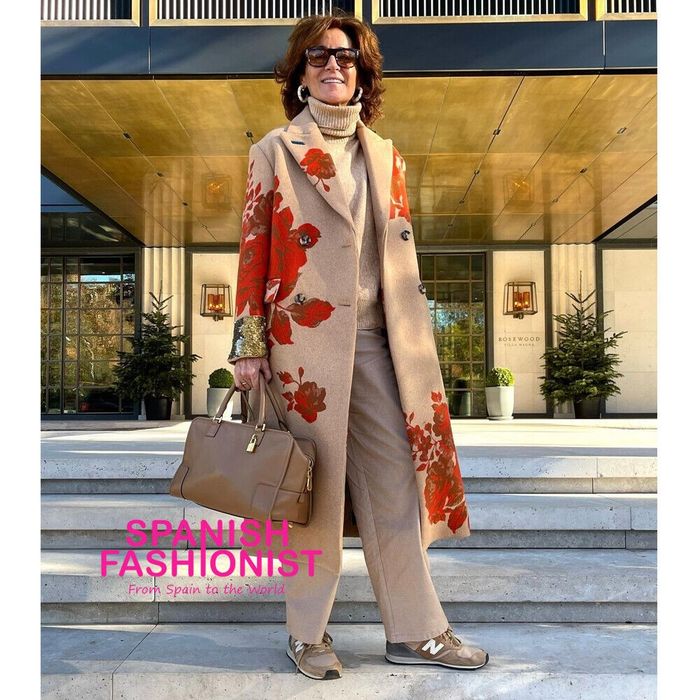 Palton din lână și mătase cu  paiete Zara Atelier