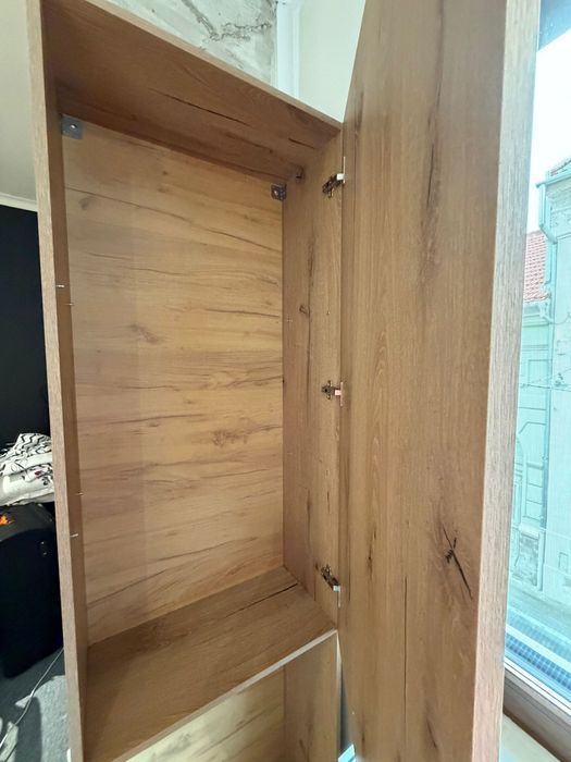 Dulap înalt / coloană depozitare – stejar (210,5 × 60 × 30 cm)