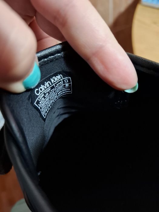 Pantofi din piele de la Calvin Klein, pt barbati